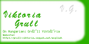 viktoria grull business card